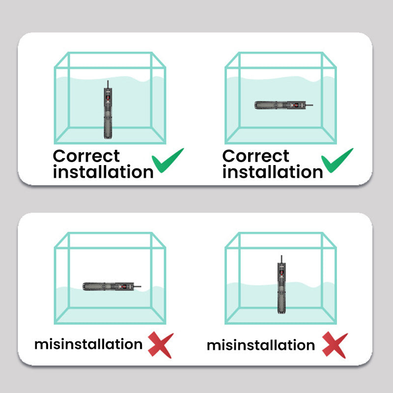 ✨【200W Aquarium Heater - Safe Precise Temperature Control】✨