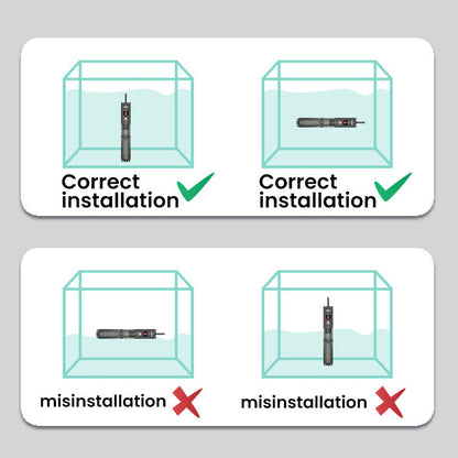 ✨【200W Aquarium Heater - Safe Precise Temperature Control】✨