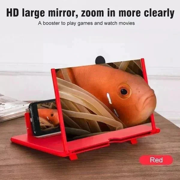 💎 50% OFF! 💎 Thin Foldable Phone Screen Amplifier – 3–4X HD Magnification, No Battery Needed & Built-in Stand 📱