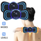 🔥Hot Sale🔥Portable Massager with 8 Modes and LCD Screen - Mini Muscle Stimulator for Pain Relief