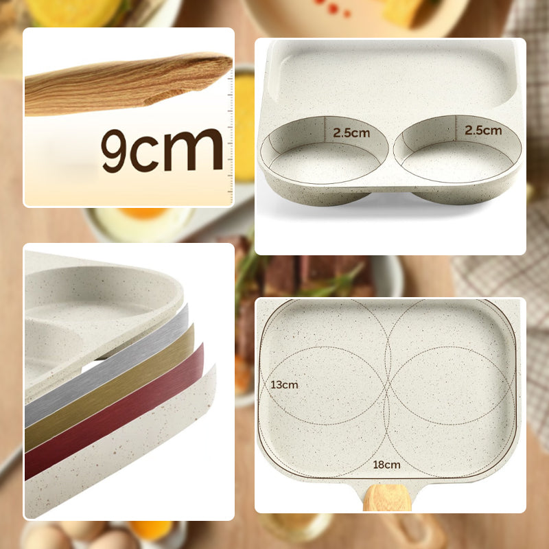 ⏳Time-limited Special⏰3-In-1 Split Non-Stick Pan
