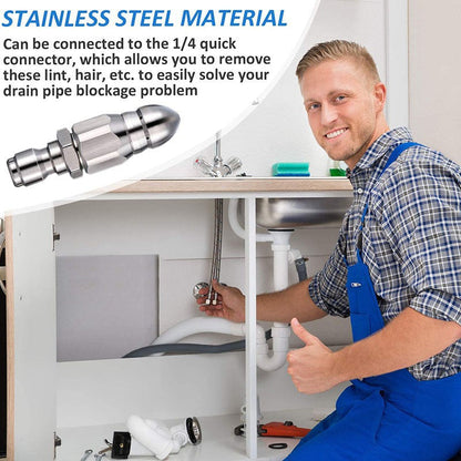 💝50% OFF💝Powerful Pipe Cleaning and Unclogging Nozzle💥