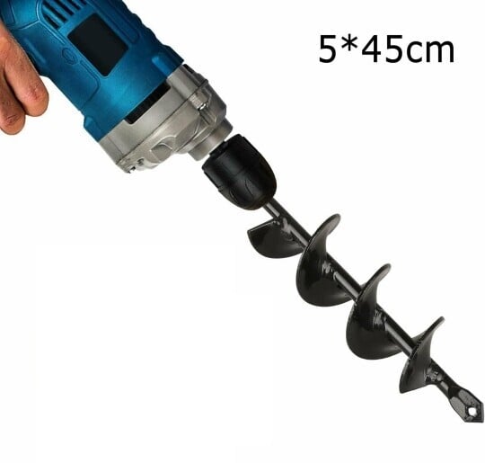 Easy Gardening Auger Spiral Drill Bit🌱