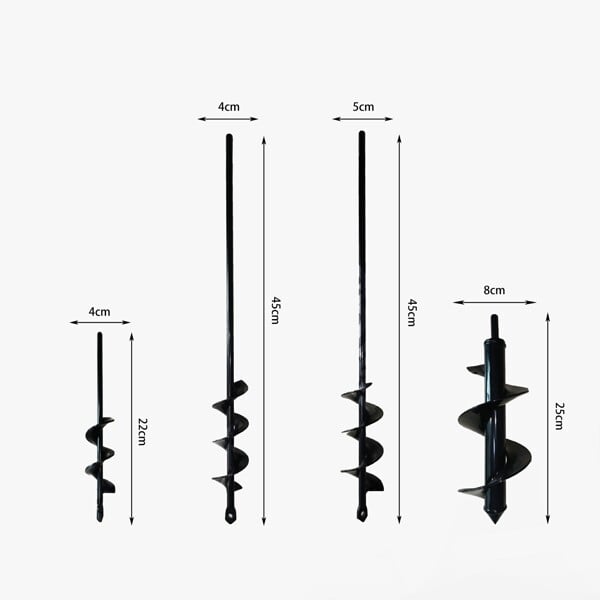 Easy Gardening Auger Spiral Drill Bit🌱