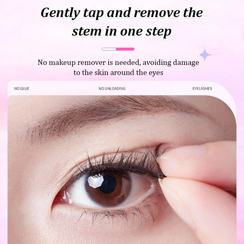 ✨Glueless Removable Natural Faux Eyelash