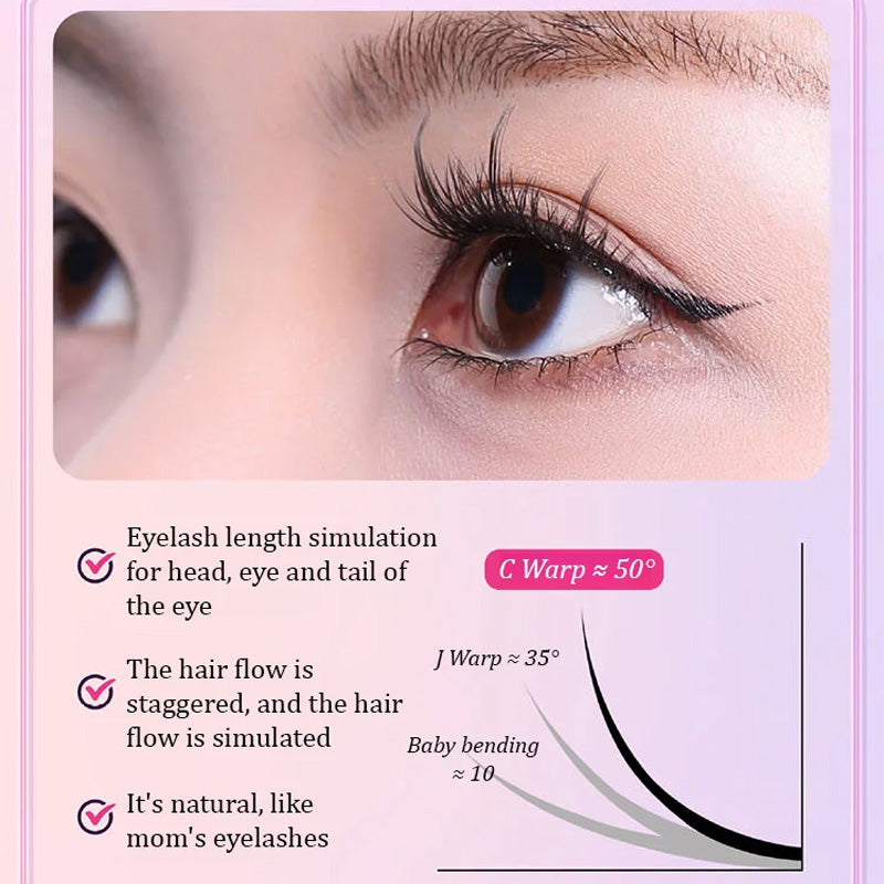 ✨Glueless Removable Natural Faux Eyelash
