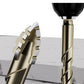 Four-Flute Sawtooth Eccentric Drill Bit 4-PCS Set