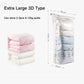 ⏳LAST DAY SALE ONLY !🏆🧳No‑Pump Vacuum Storage Bags – Press & seal, no pump needed. Saves 80% space, keeps clothes dry & dust‑free. Perfect for bulky bedding & off‑season gear. 🛏️🗄️
