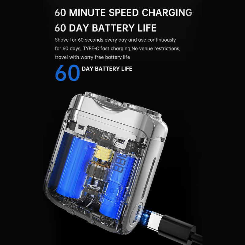 🏆Best Seller-50% OFF💥Portable Mini Men's Electric Shaver – Compact & Rechargeable🧳