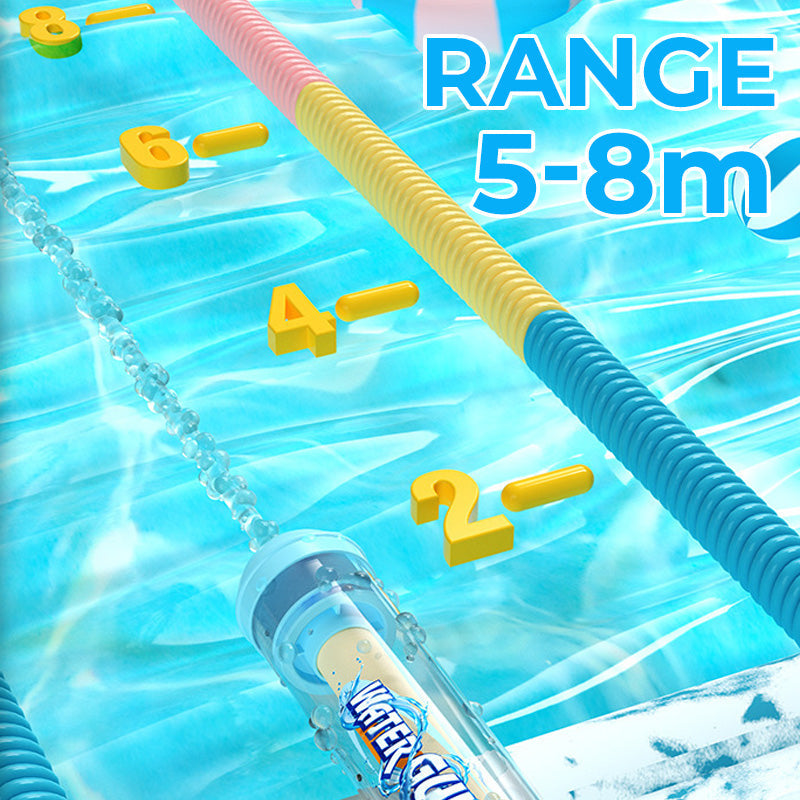 🌊Pusher Type Fun Fireworks Water Jet Spray Toy