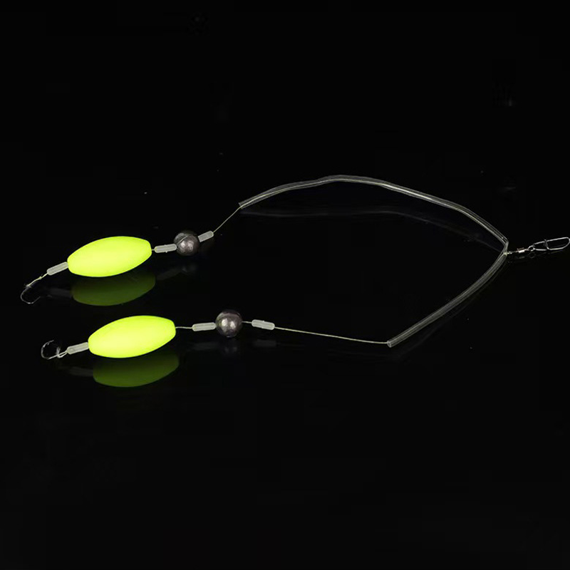 🎣⚡ Double-Hook Reverse Bottom Rig! Upgraded version boosts hook-up rate by 50% – say goodbye to snagging! 🎣