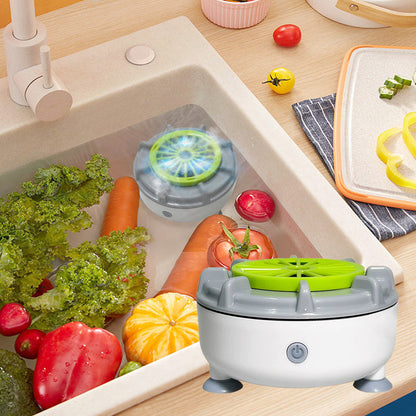🍉🥬 Portable Fruit & Vegetable Washer – Quick, Efficient & Chemical-Free Cleaning!