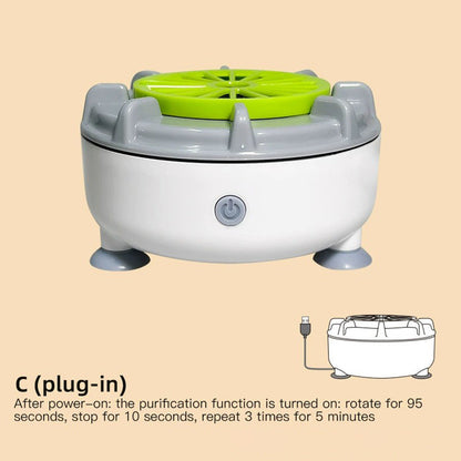 🍉🥬 Portable Fruit & Vegetable Washer – Quick, Efficient & Chemical-Free Cleaning!