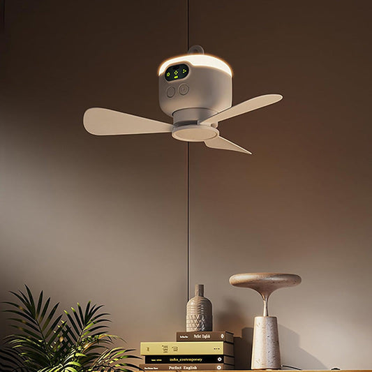 ⏰ Limited-time offer: 50% OFF a rechargeable ceiling fan with LED lights! 🌬️✨