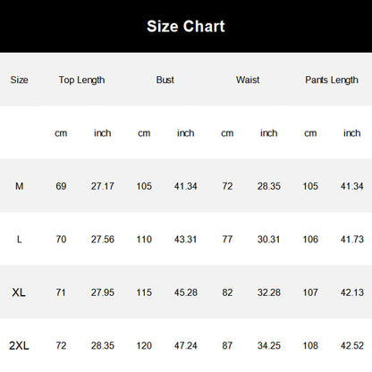 Loose Satin Women's Top & Pants Set