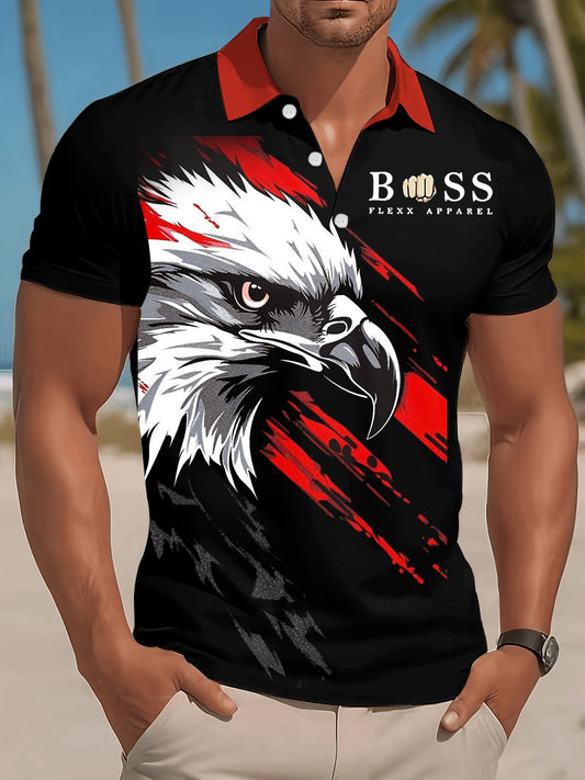 Men's Casual Business Short Sleeve Shirt