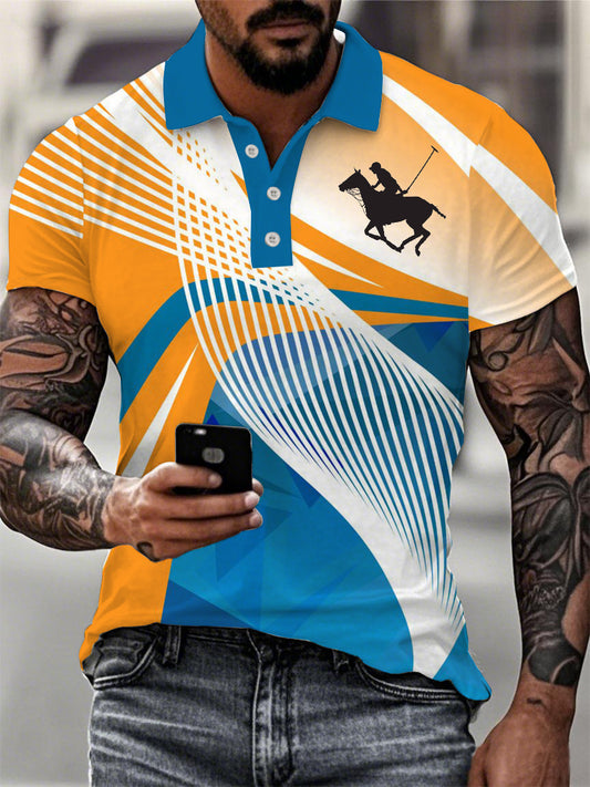 Men's Casual Business Short Sleeve Shirt