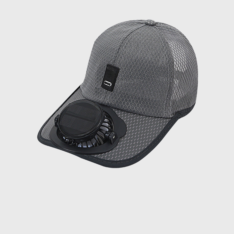 🌞🍃Breathable Baseball Cap with Solar Fan