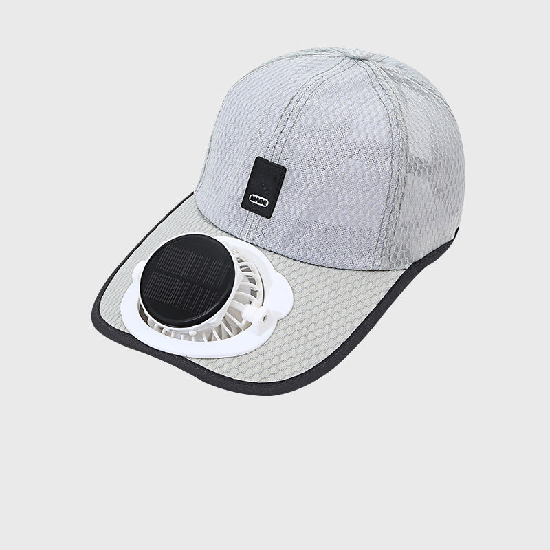 🌞🍃Breathable Baseball Cap with Solar Fan