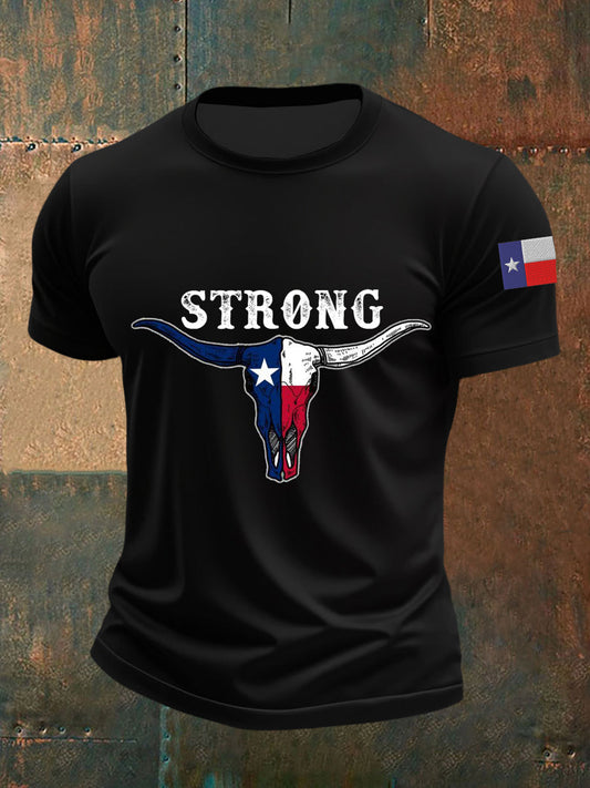 Men's Taxas STrong Short-sleeved T-shirt