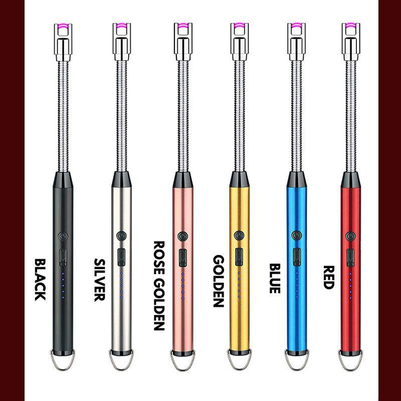 Electric Windproof Lighter with Safety Lock