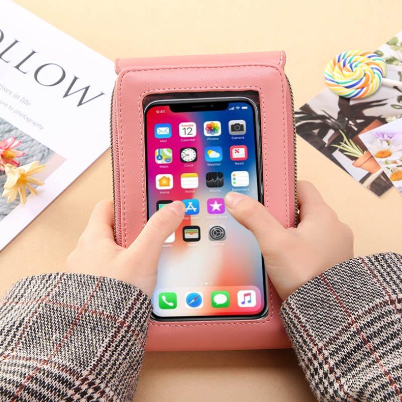 🔥Hot Sale 50% OFF -🎁Women's Touch Screen Mobile Phone Messenger bag