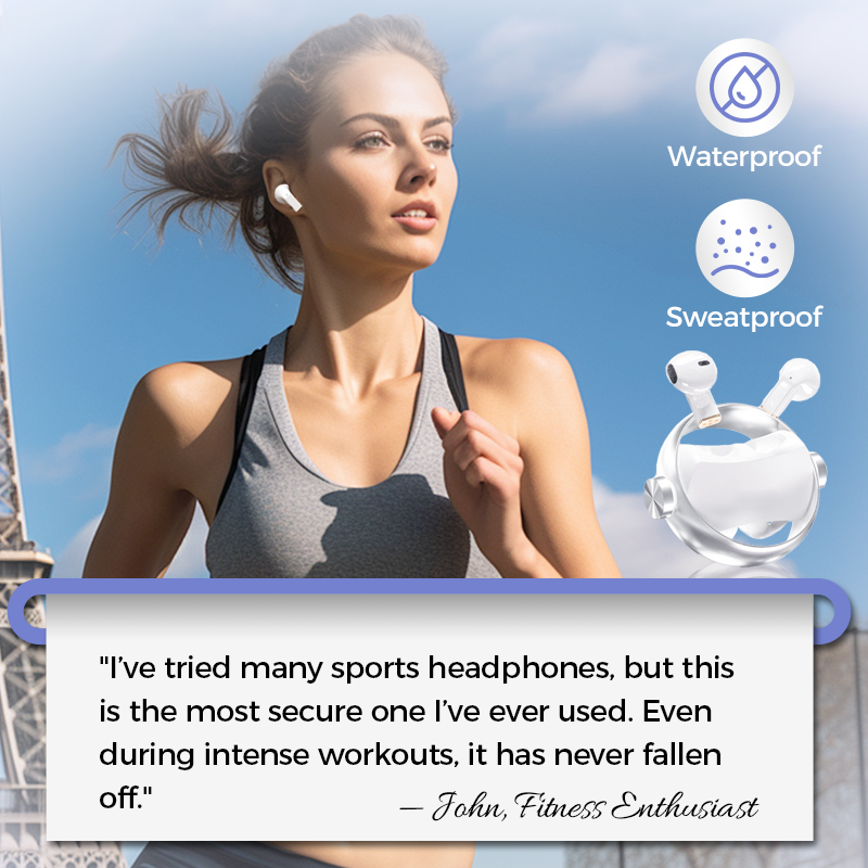 Clip On-ear & In-ear Wear Dual-purpose Bluetooth Earbuds