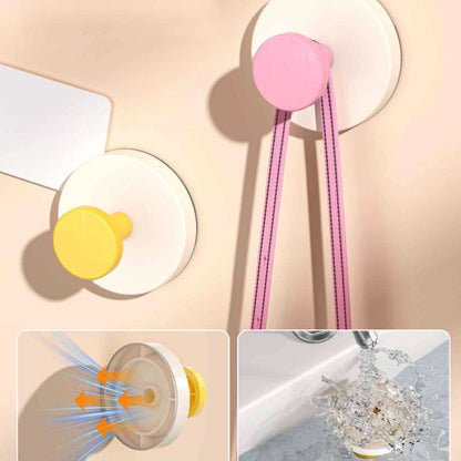 Reusable Heavy-Duty No-Drill Suction Cup Hooks