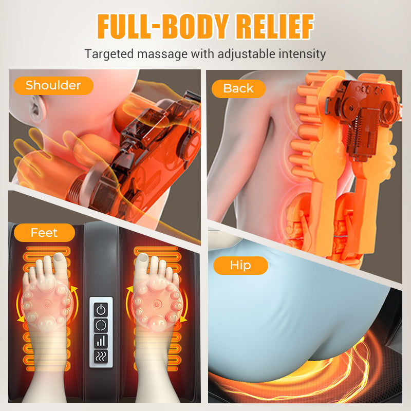 Multi-Function Massage Seat Cushion with Heating