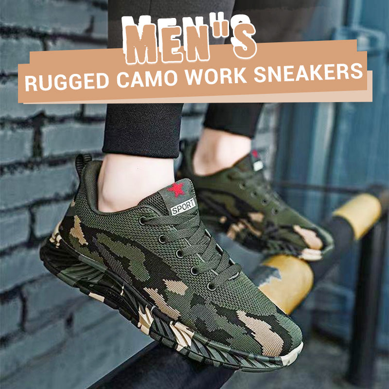 🛡️General High Quality Rugged Camo Work Sneakers