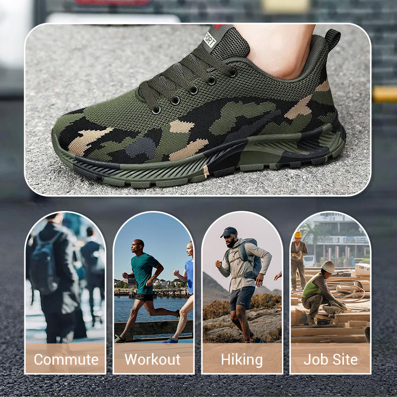 🛡️General High Quality Rugged Camo Work Sneakers