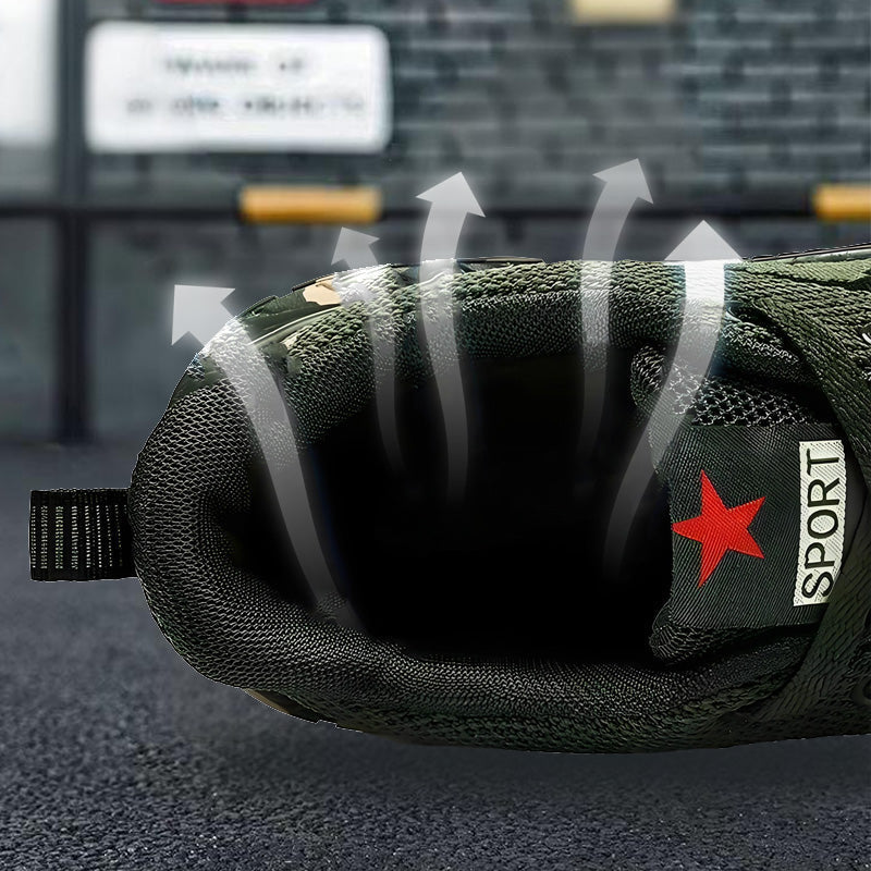 🛡️General High Quality Rugged Camo Work Sneakers