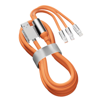 120W 3-in-1 Fast Charging Cable with Digital Display