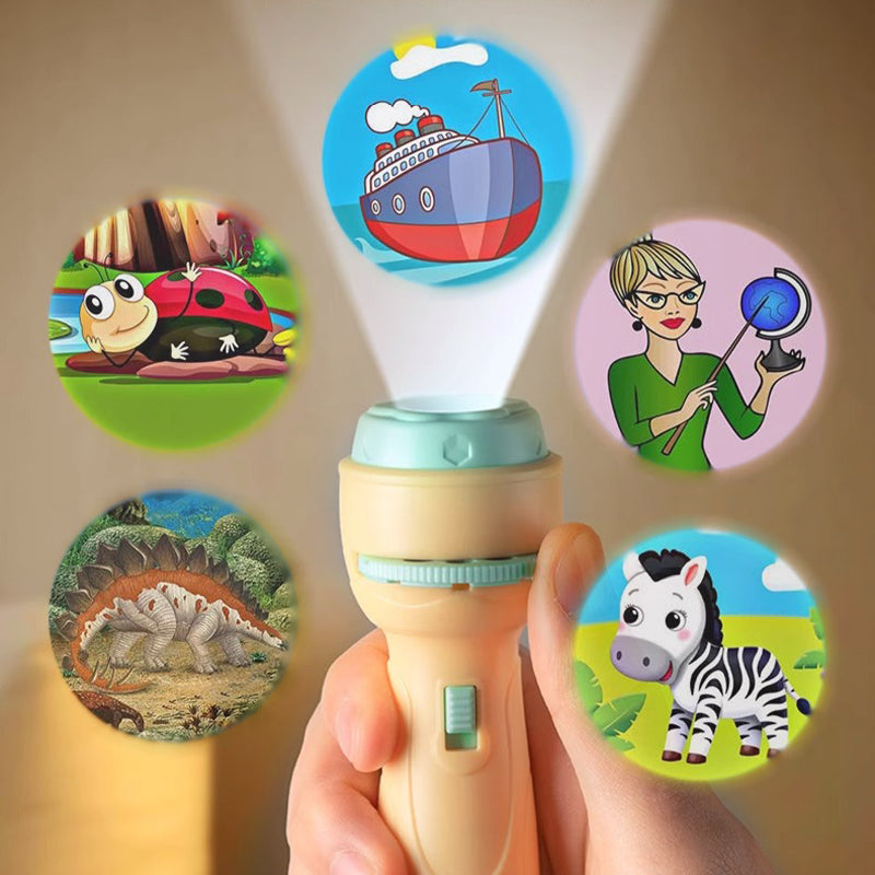 Children’s Educational Projection Flashlight Toy for Learning and Recognition