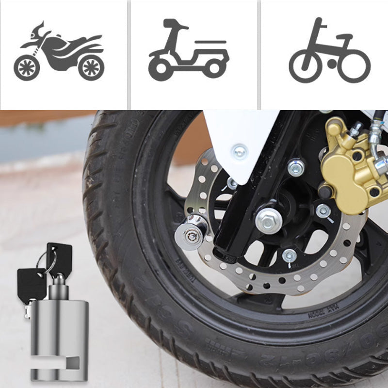 🏍️ 50% OFF! 🔒 Anti-Theft Disc Brake Lock – Heavy-duty steel & quick fit ✨