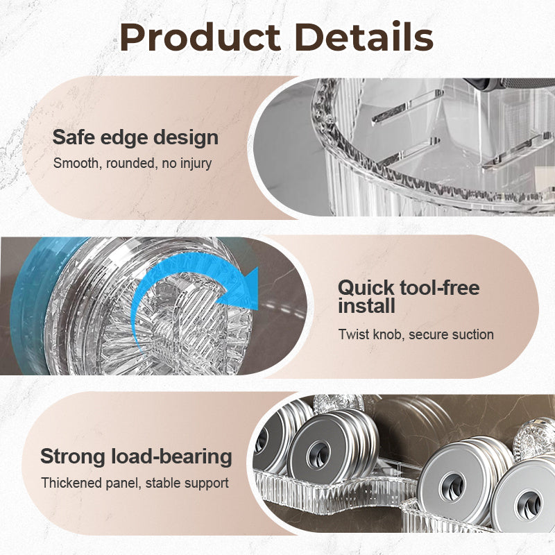 🔥2025 Hot Sale🔥Universal Removable Faucet Storage Rack