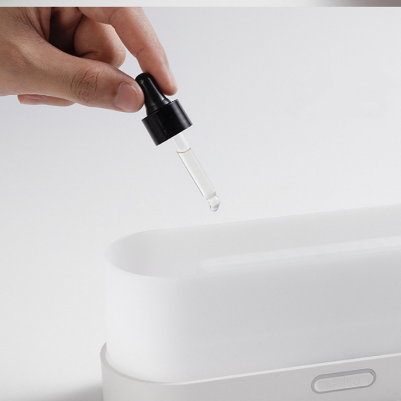 Desktop Colorful Simulated Flame Aromatherapy Diffuser