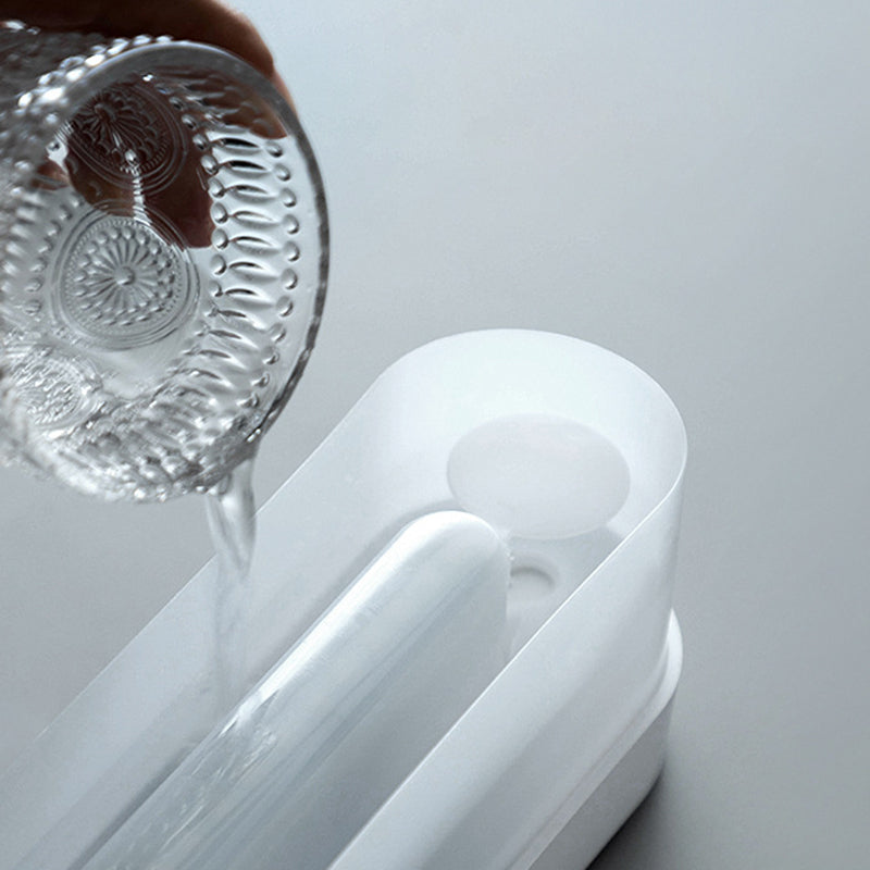 Desktop Colorful Simulated Flame Aromatherapy Diffuser