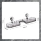 Multi-purpose organiser with suction cups for wall mounting without drilling