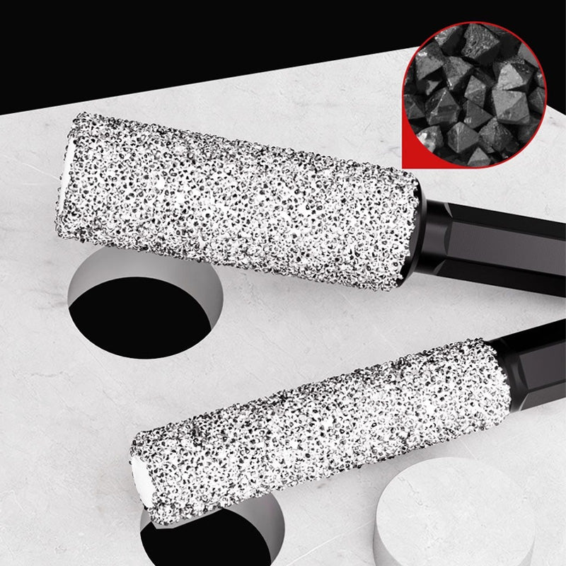 ⏰🎁2-in-1 Hexagonal Shank Brazing Dry Drilling Specialized Hole Opener
