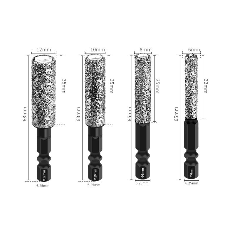 ⏰🎁2-in-1 Hexagonal Shank Brazing Dry Drilling Specialized Hole Opener