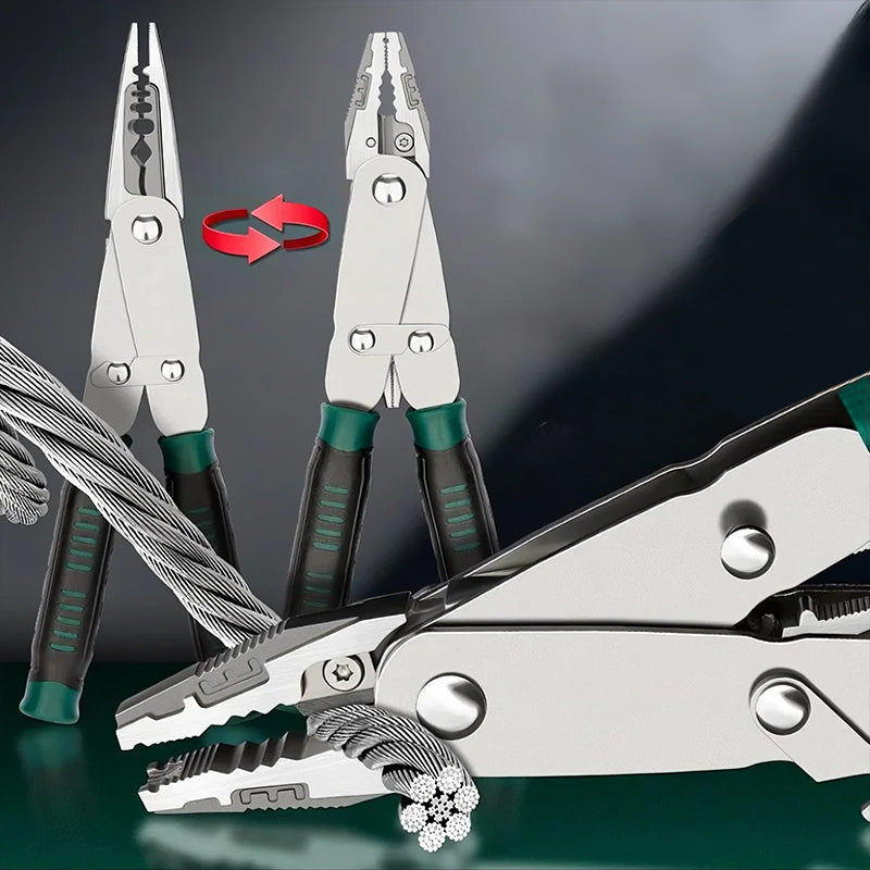 2-in-1 Dual Jaw Adjustable Wire Pliers（50% OFF）