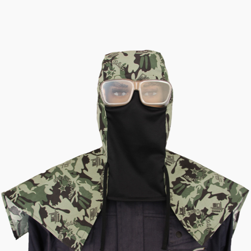 Multi-Purpose Outdoor Dustproof Poncho with Hood, Face Mask & Anti-Fog Goggles