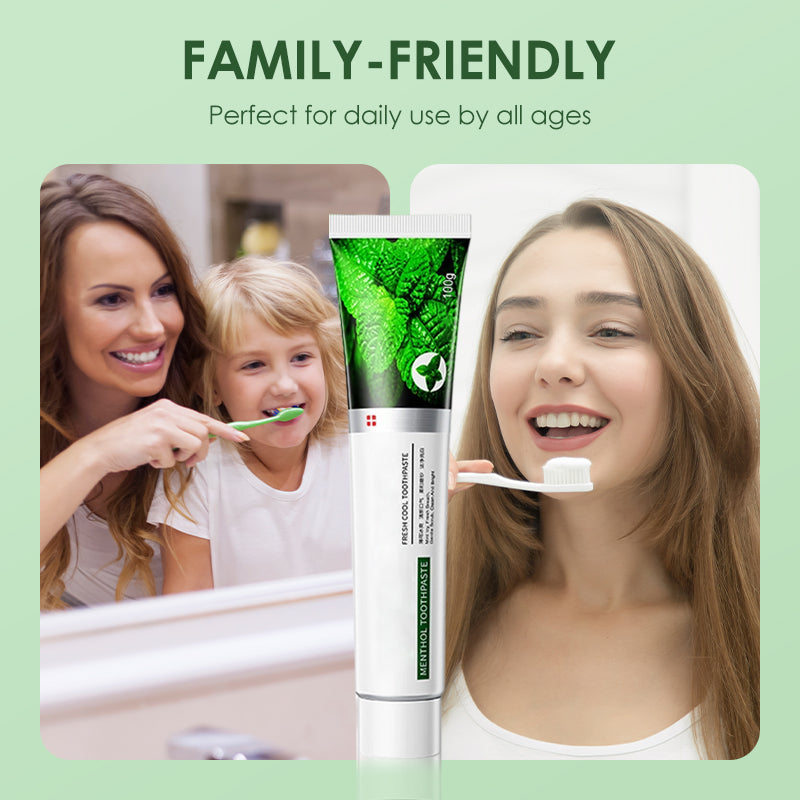 100g Natural Menthol Fresh & Cooling Toothpaste