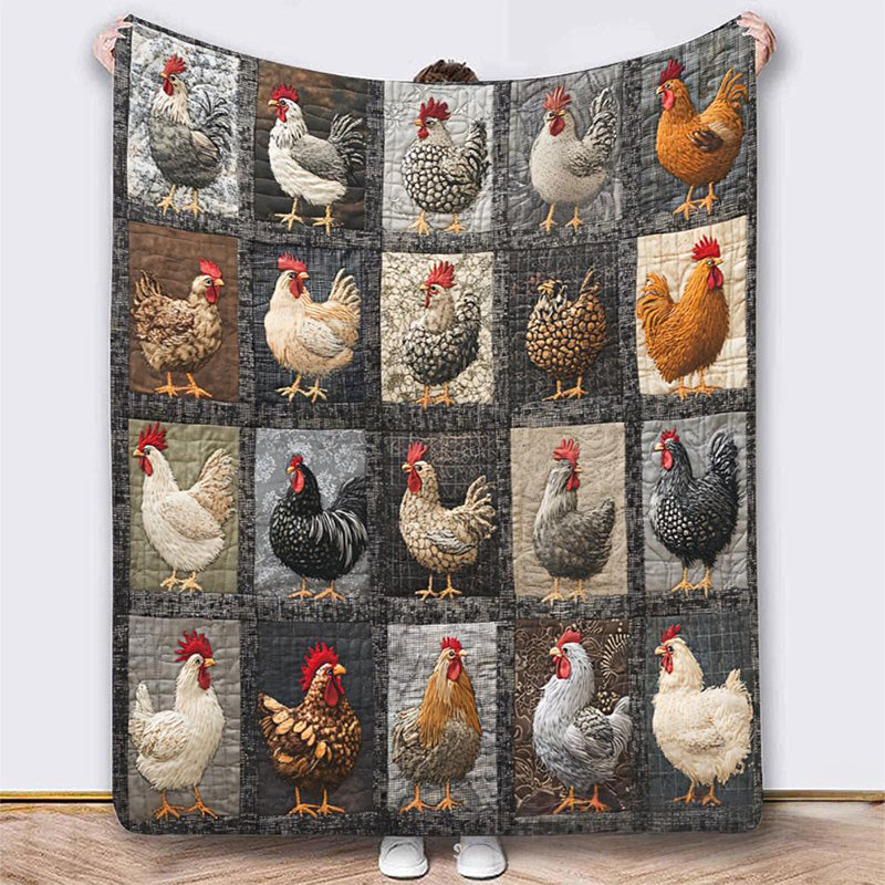 🎁LAST DAY SALE 50% OFF! 🐱💤 Cozy 9‑Panel Sleeping Cats Blanket – Ultra‑Soft Flannel, Reversible Design✨