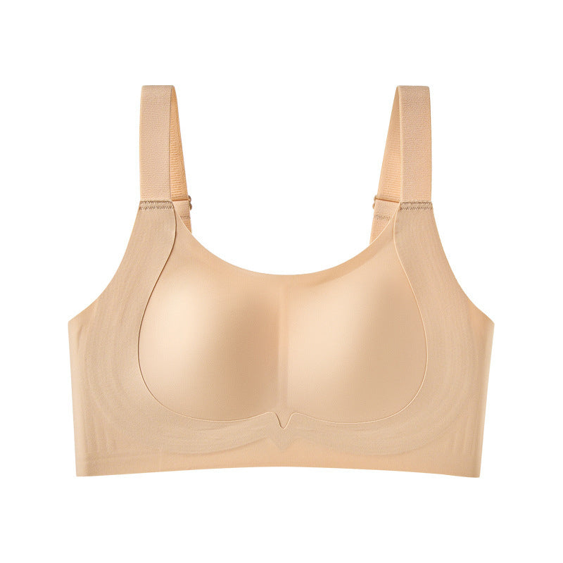 Thin and Wireless Bunny Ear Cup Bra