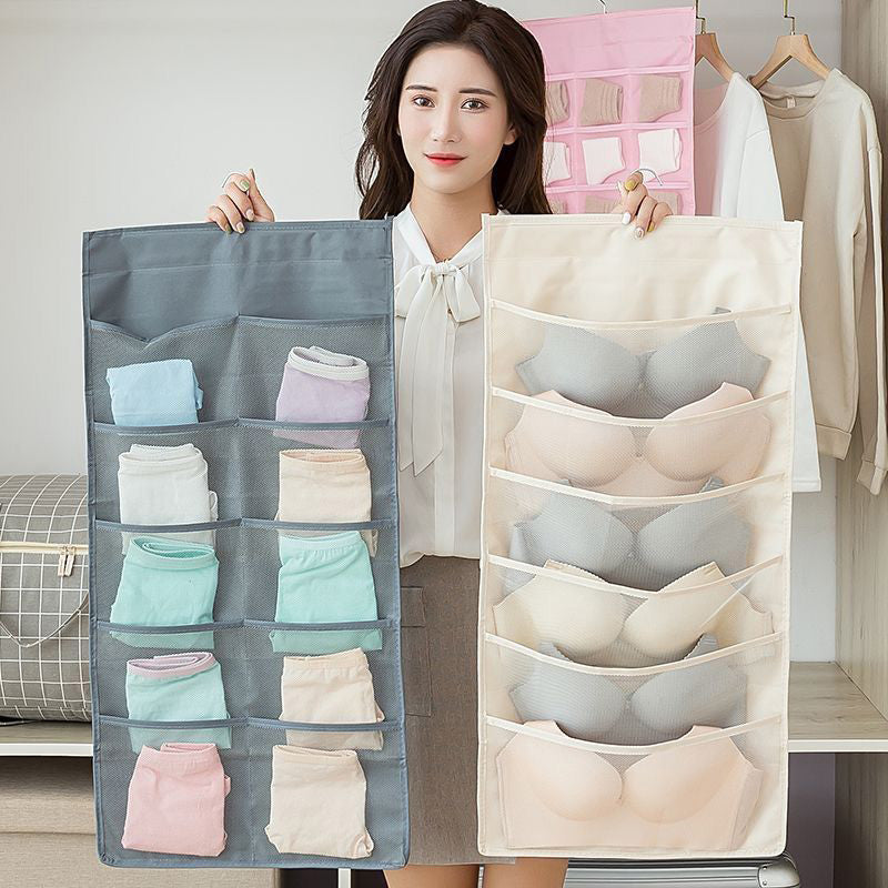 Double-Sided Storage Underwear Hanging Organizer