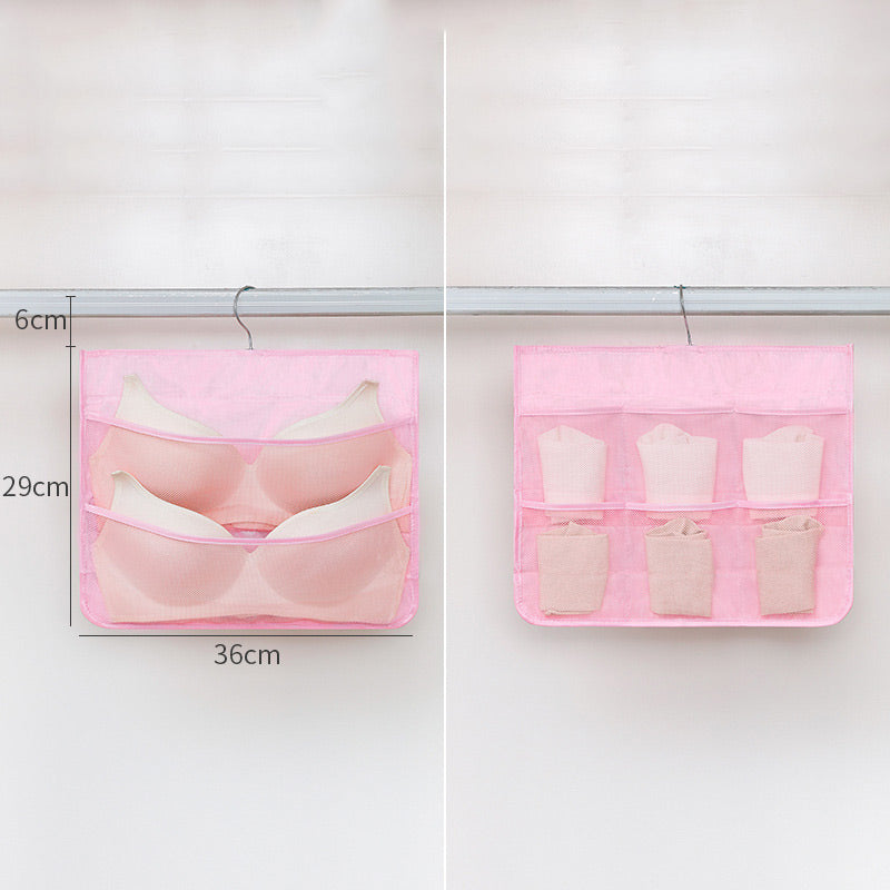 Double-Sided Storage Underwear Hanging Organizer
