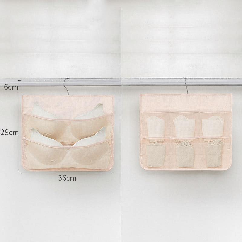 Double-Sided Storage Underwear Hanging Organizer