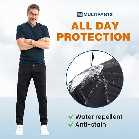 👖50% OFF🛠️MultiPants – High Stretch Multi-pocket Durable Cargo Pants 2